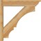 Ekena Millwork Balboa Rough Sawn Traditional Outlooker, Western Red Cedar, 6"W x 28"D x 28"H OUT06X28X28BOA01RWR - alternate 2
